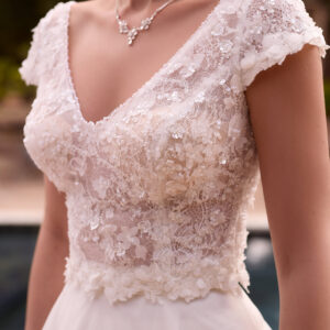 Bianco Evento Bridal Top E509