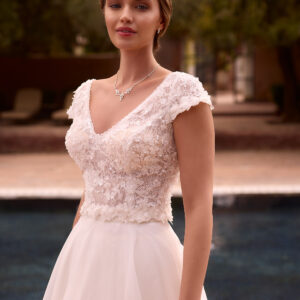 Bianco Evento Bridal Top E509